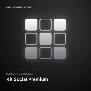 Kit Social Premium: griglia di template per post e storie
